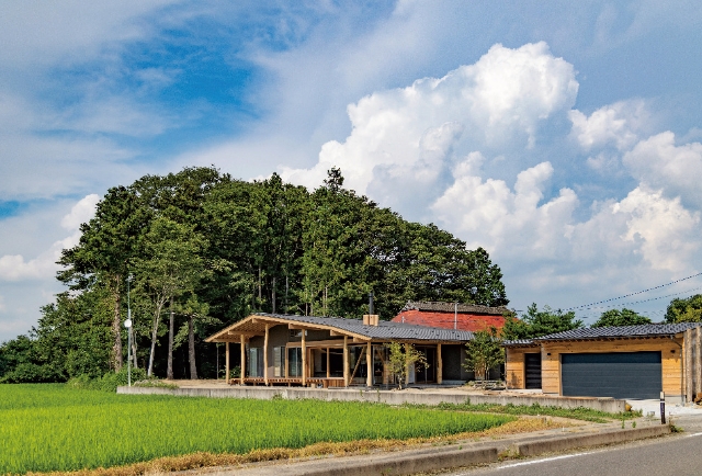 田園の平屋