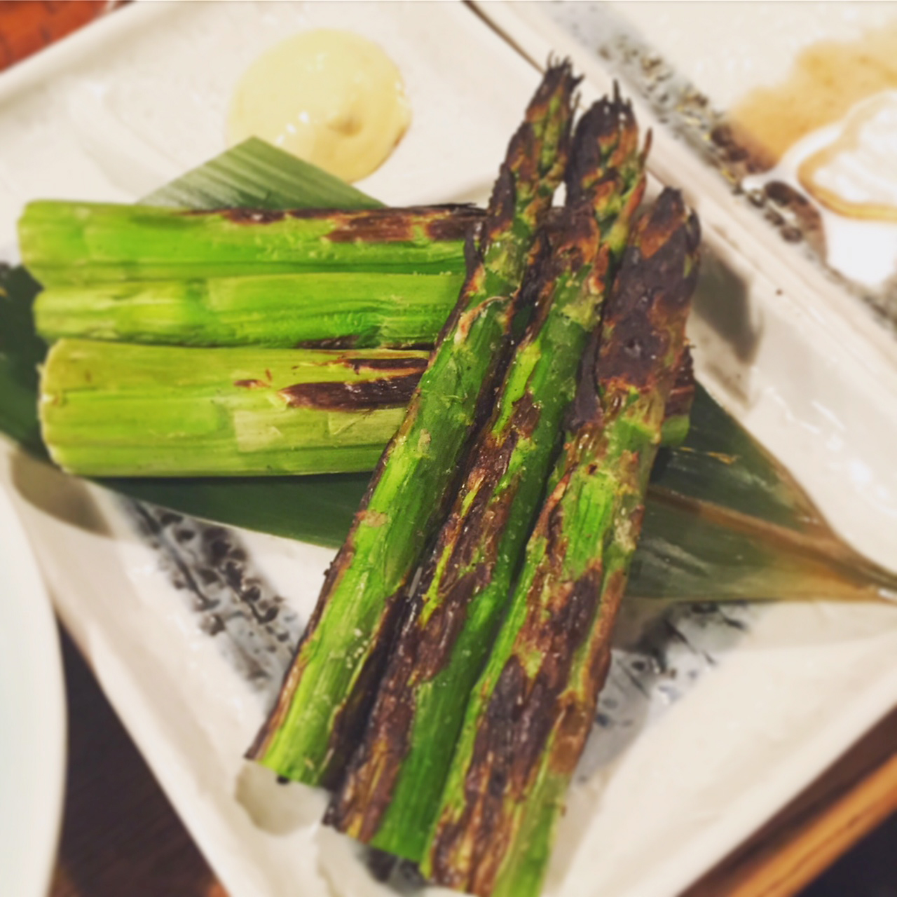 焼きアスパラ