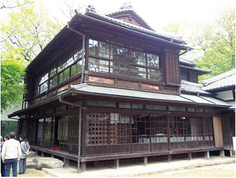 図2　最初期のガラス建築（江戸東京たてもの園 三井八郎右衛門邸）