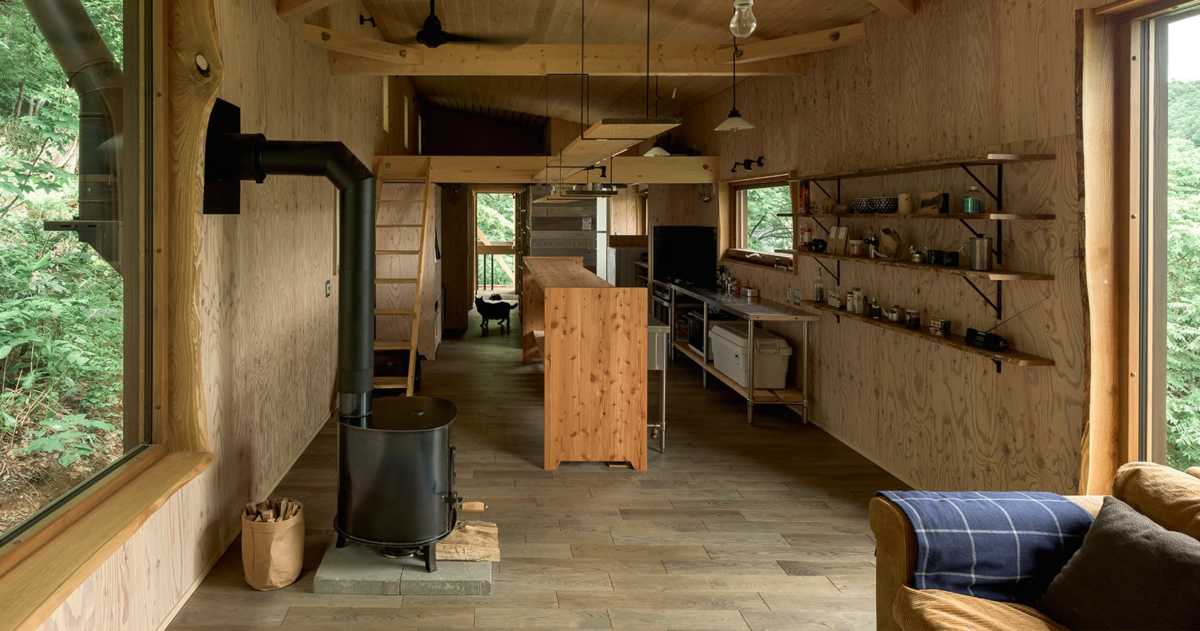 薪ストーブと暮らす。小屋的住宅5実例