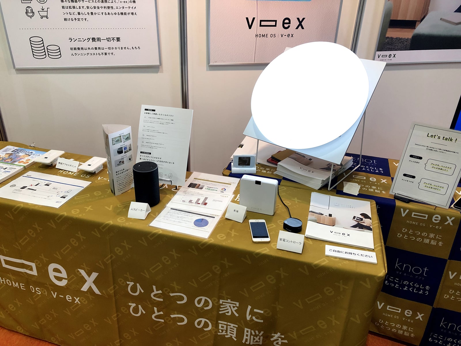 機器本体とコントローラー、ア○ゾンの機器（写真左）がセットの構成。ア○ゾンの機器で音声認識をとる仕組みだって