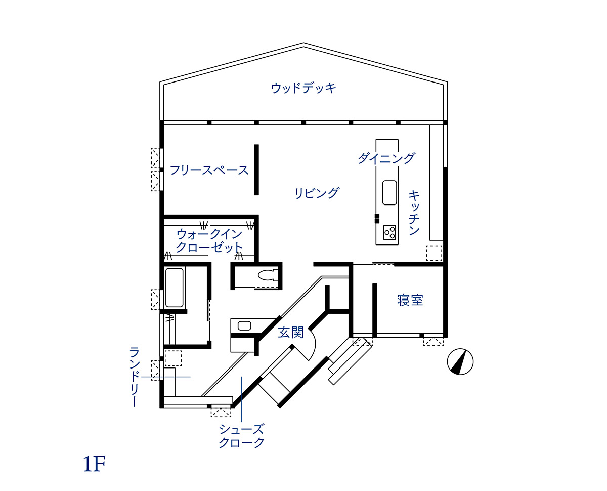 平面図1F