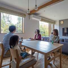 ほどよい自然が心地いい。忙しい心にゆとりをもたらす木の住まい