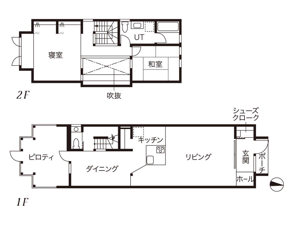 間口が狭くても大丈夫 奥に長い家の上手なつくり方 間取りプラン 家づくりのアイデア Replan リプラン Webmagazine