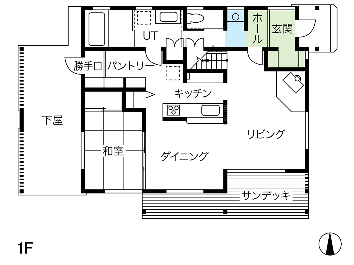 パターンはさまざま 玄関近くに洗面台 の手洗いしやすい間取り 玄関 家づくりのアイデア Replan リプラン Webmagazine