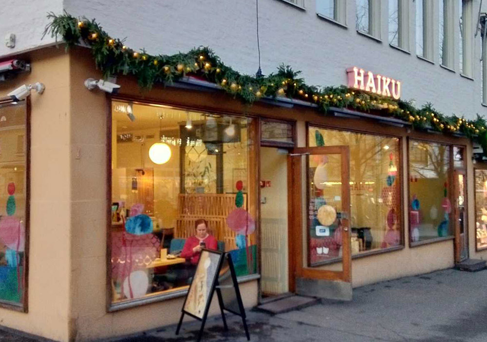 ヘルシンキにある寿司店「HAIKU」