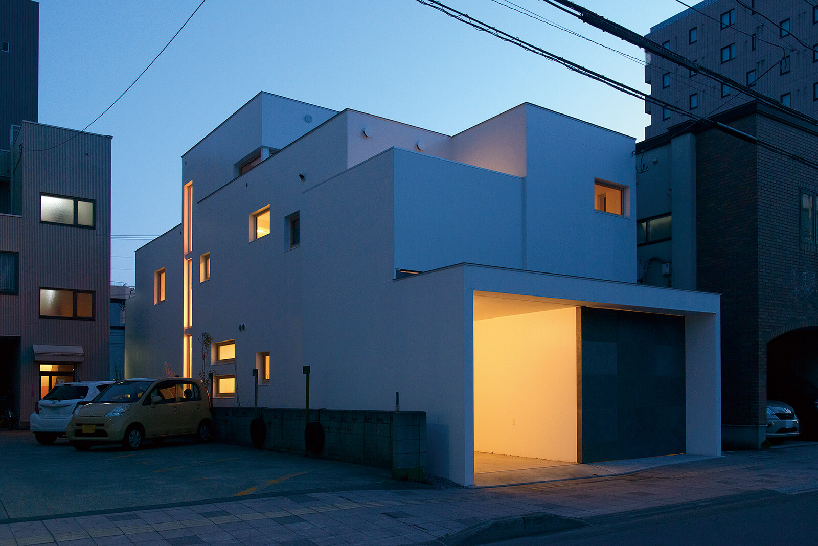 水盤のあるコートハウス 森内建設 東北のデザイン住宅 特集記事 Replan リプラン Webmagazine