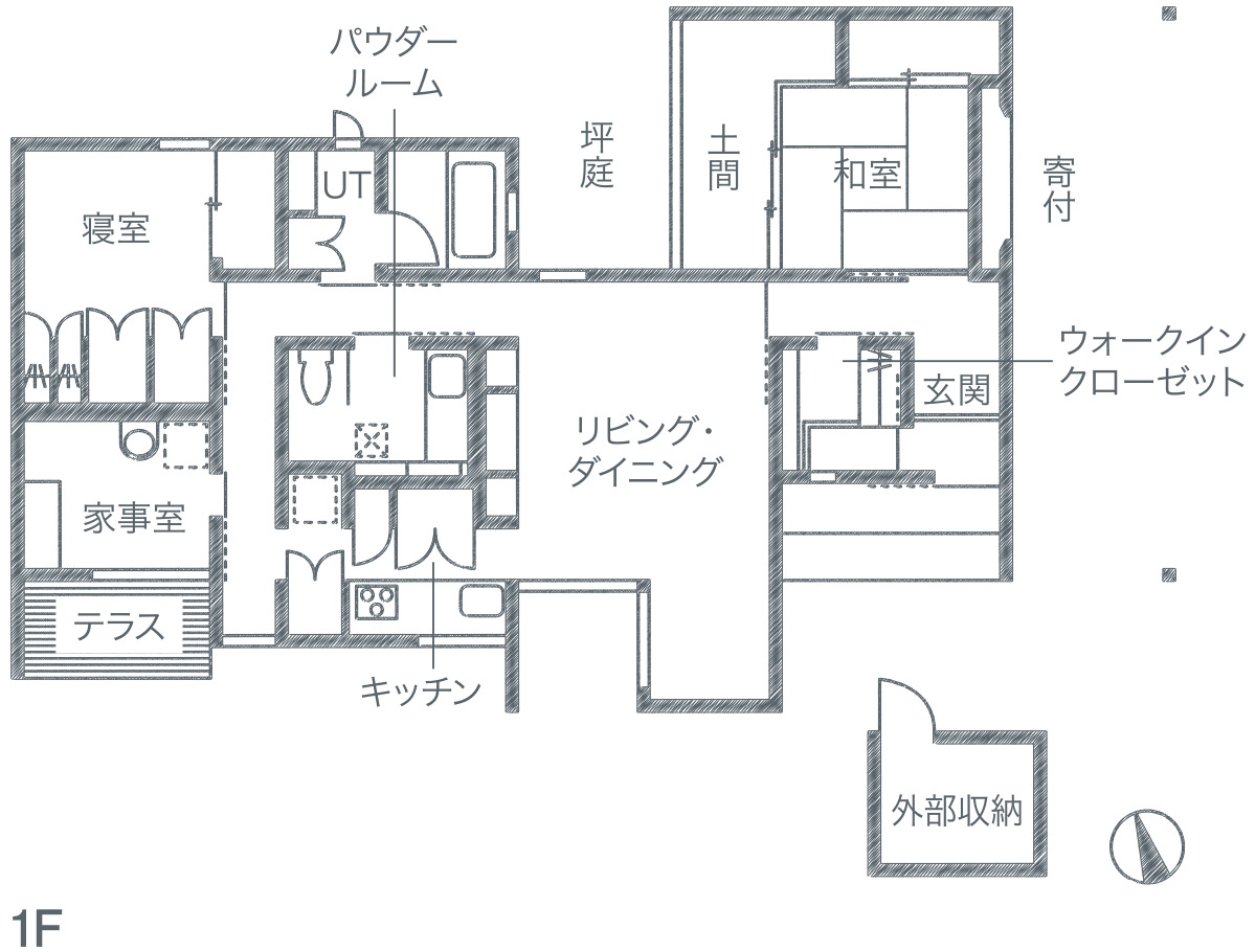 平屋の間取り成功例