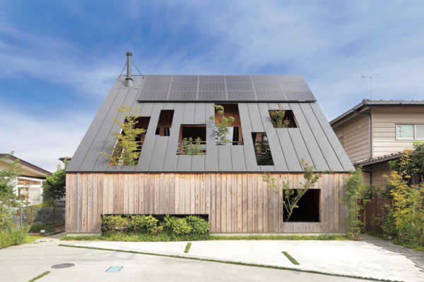 大屋根の実験住宅