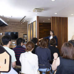 シーゲル札幌ショールームで、小橋亜樹さんのトークショーに参加…