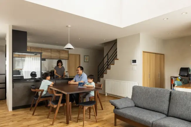 実用性を大切に考えたつくりで、ストレスのない暮らしを実現