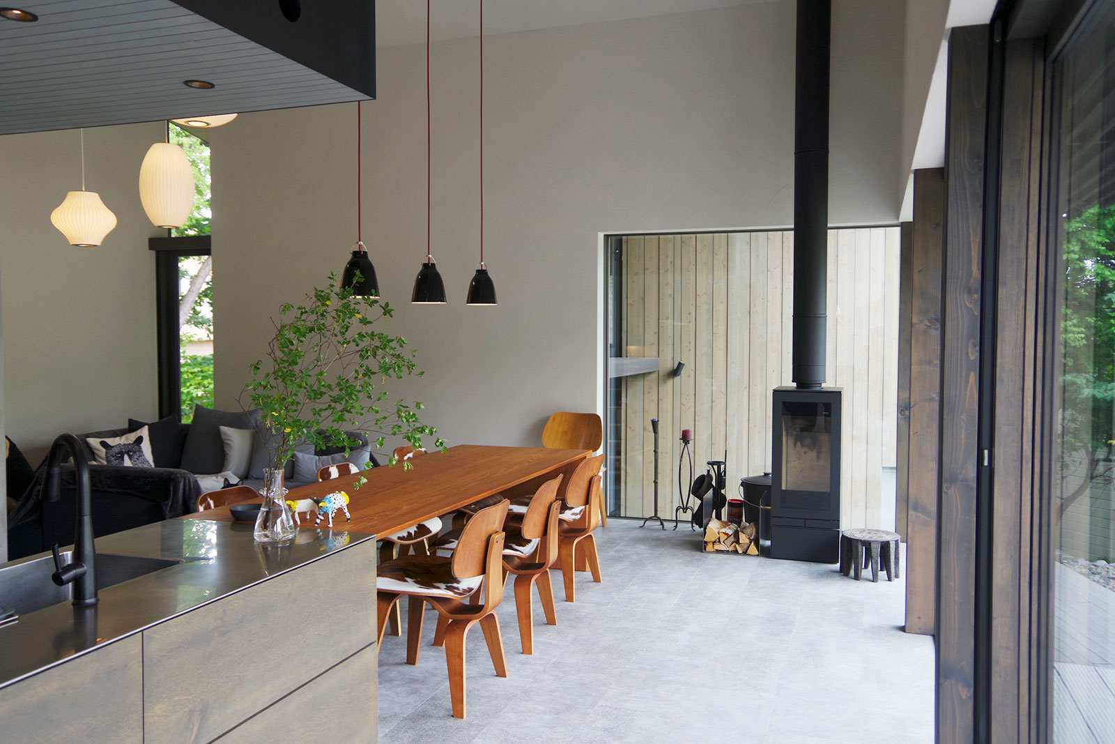 対談場所に使わせていただいた川村さんの自邸