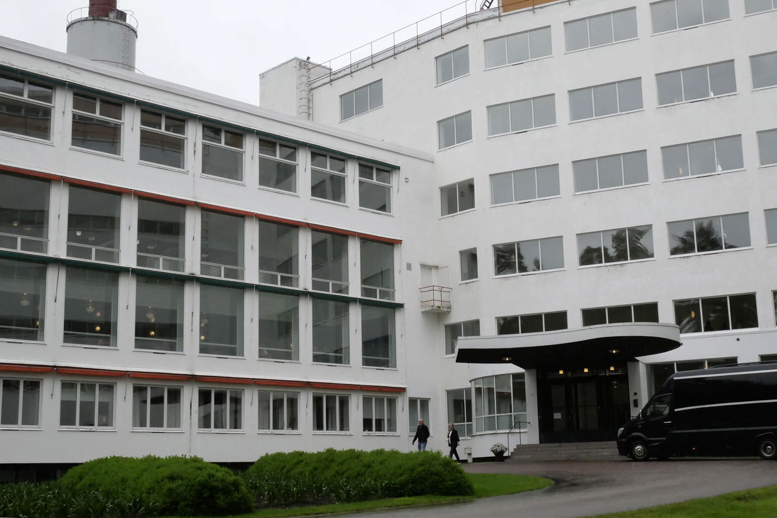 「パイミオ・サナトリウム」の建物の外観