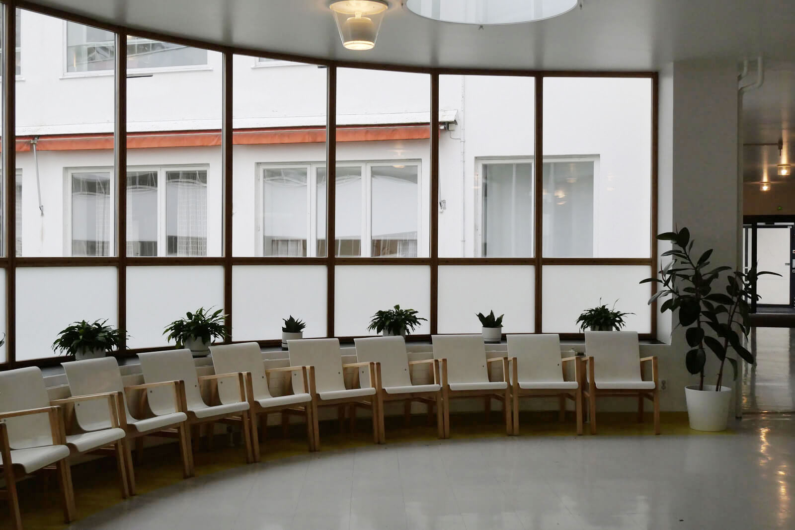 エントランスの様子。ここからすでに美しさに包まれている