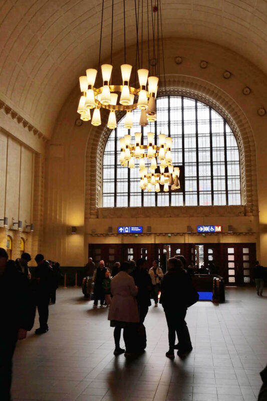 ヘルシンキ中央駅の構内