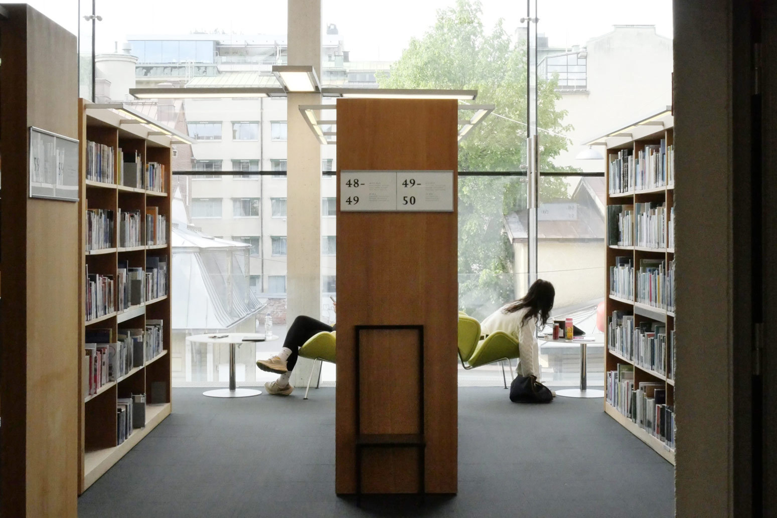 トゥルクの図書館の様子