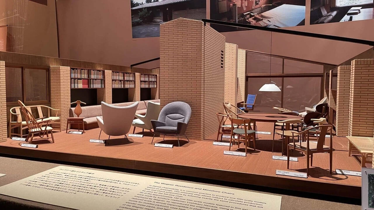 ウェグナー邸のミニチュア