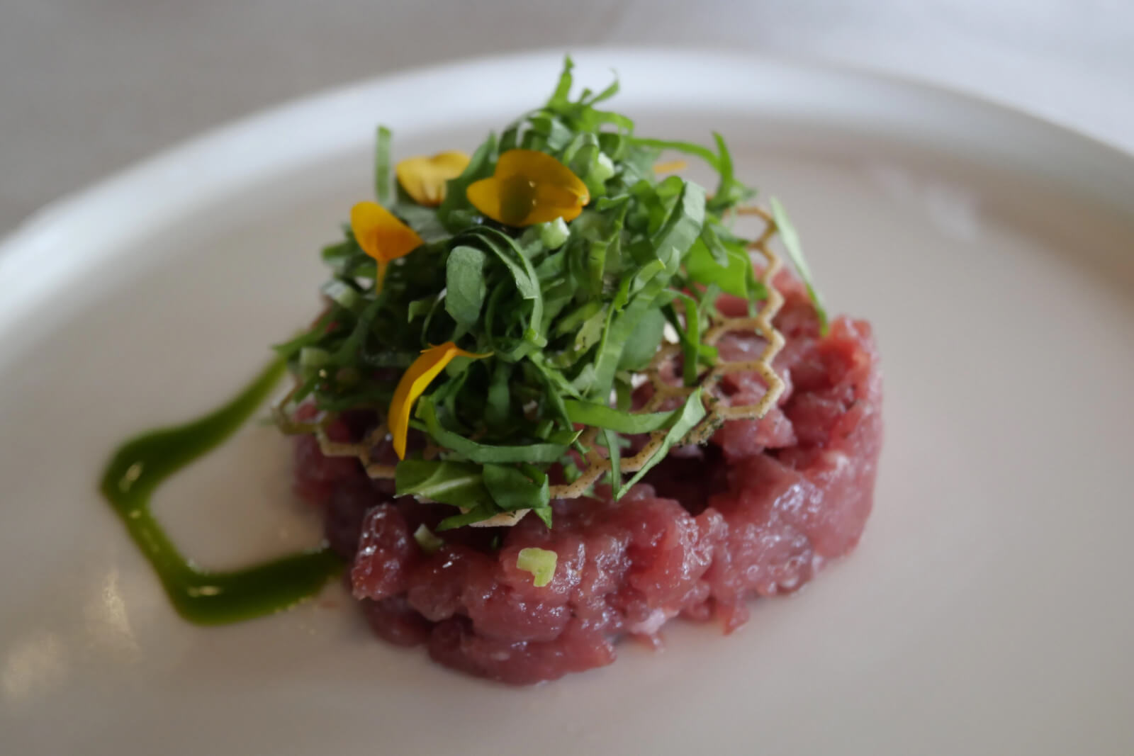 仔牛肉はさっぱりしていて食べやすかった