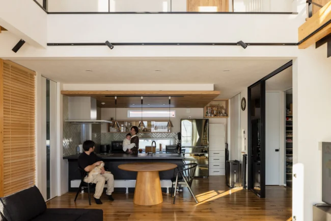 回遊動線でストレスフリーな暮らしを実現した農家住宅