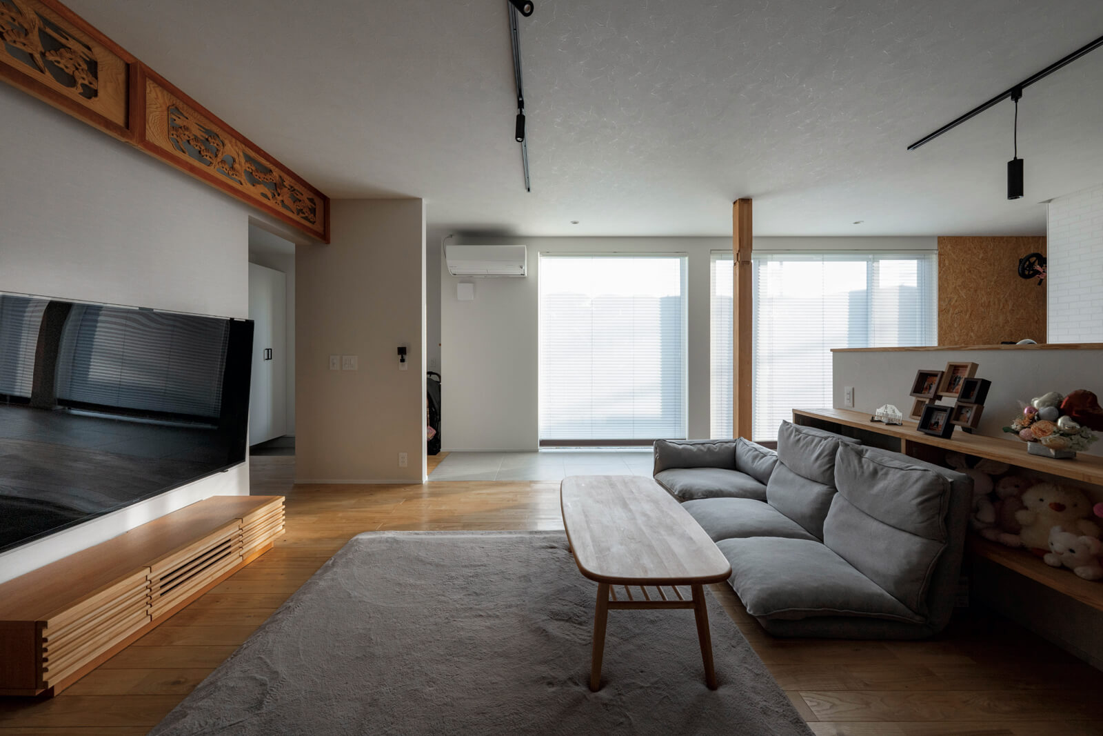 暗く冬場は寒かった築46年の実家が明るく暖かい家に大変身。家族6人がのびのびと暮らせる快適な住まいになった