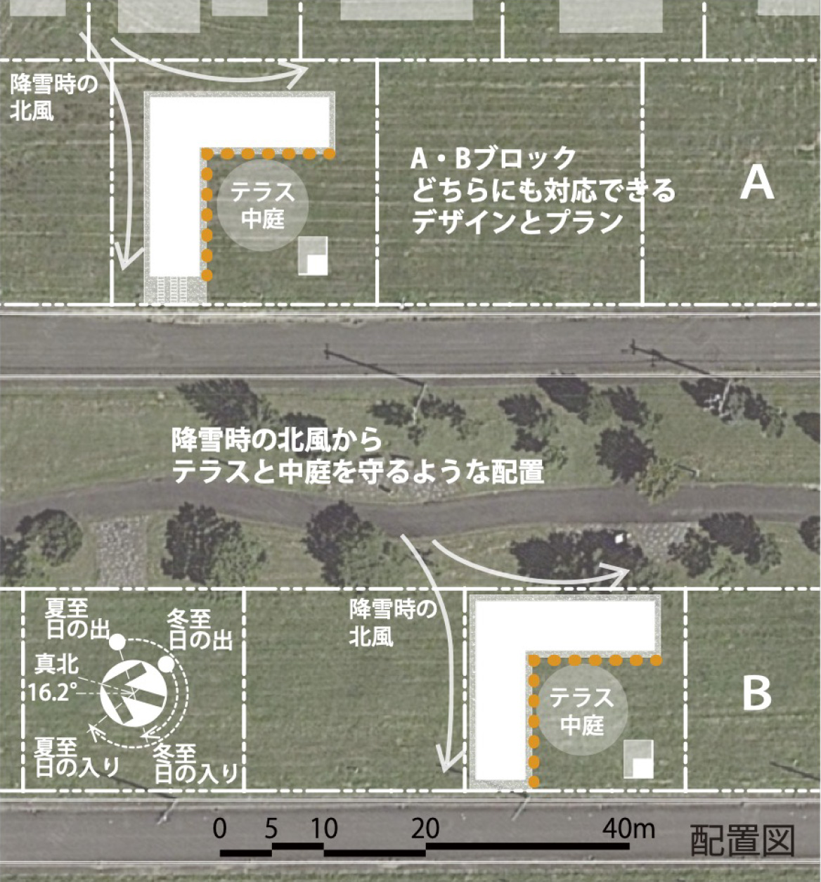 Bブロック配置図