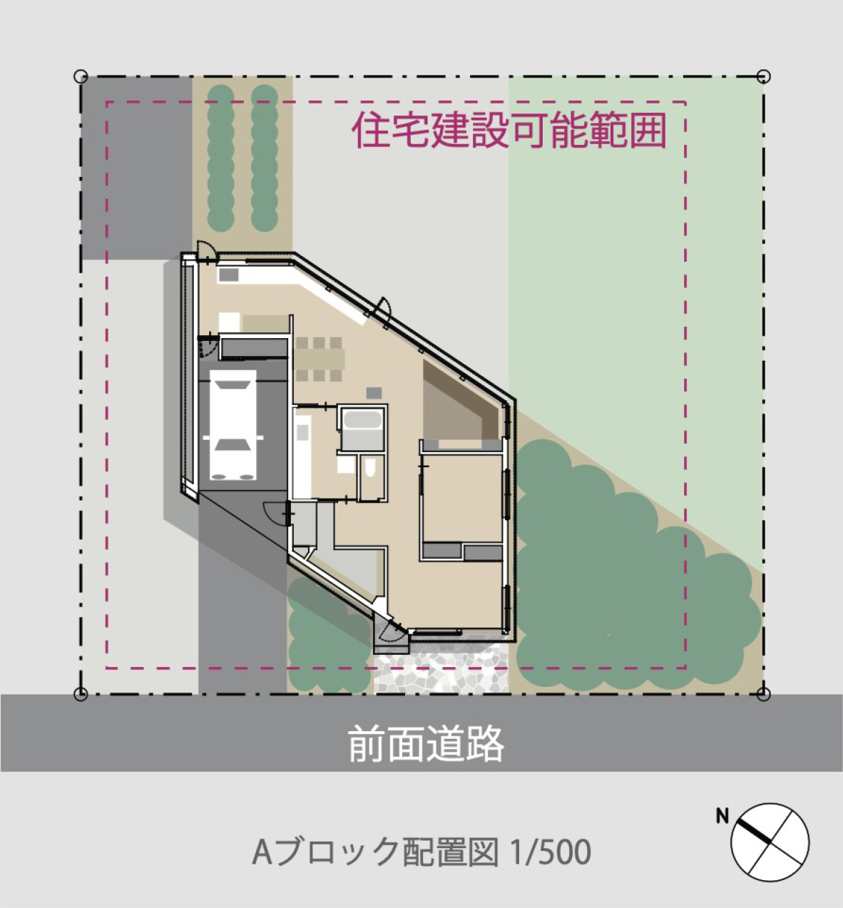 Aブロック配置図